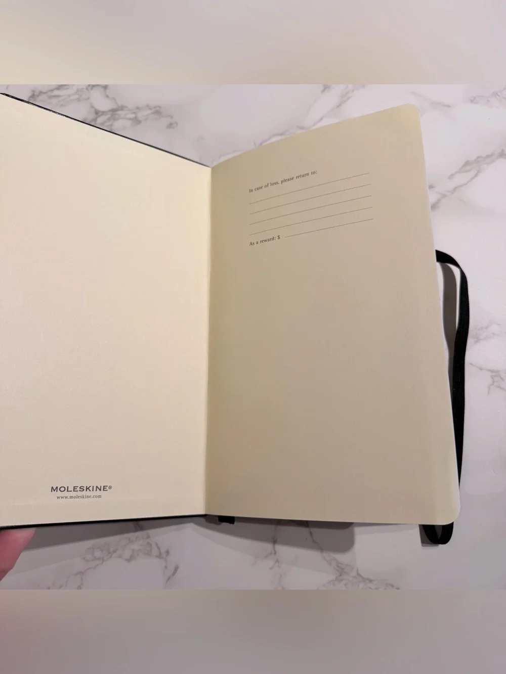 Moleskine Recipe Journal. New with aged paper. See photos